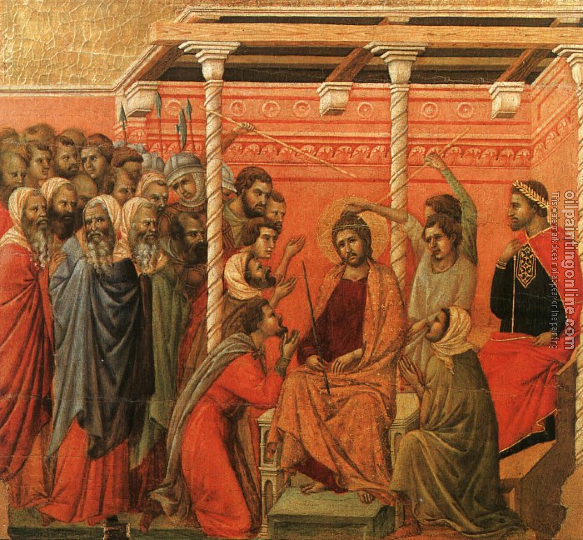 Buoninsegna, Duccio di - Crown of Thorns